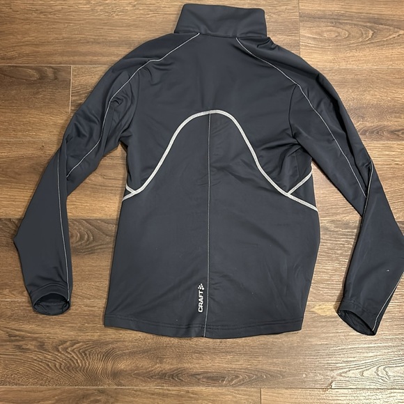 Craft Half-Zip Midlayer Women’s Medium Skiing Cross Country Cycling top Gray - Picture 4 of 4